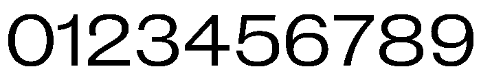 New Doric Wide Regular Font OTHER CHARS