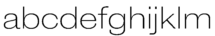 New Doric Wide Thin FONT