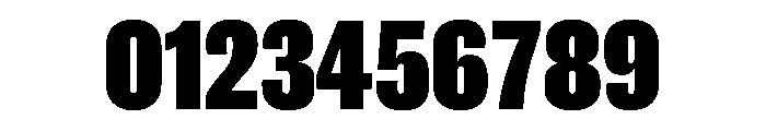 New Doric X Condensed Black Font OTHER CHARS