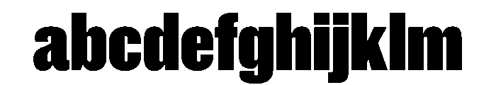 New Doric X Condensed Black FONT