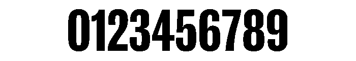 New Doric X Condensed Bold Font OTHER CHARS