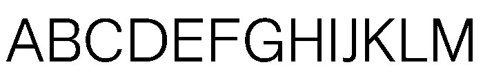 NewEdge666 Light Font UPPERCASE