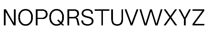 NewEdge666 Light Font UPPERCASE