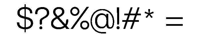 NewEdge666 LightRounded Font OTHER CHARS