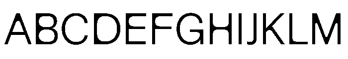 NewEdge666 LightRounded Font UPPERCASE