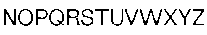 NewEdge666 LightRounded Font UPPERCASE