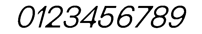 NewEdge666 LightRoundedSlanted Font OTHER CHARS