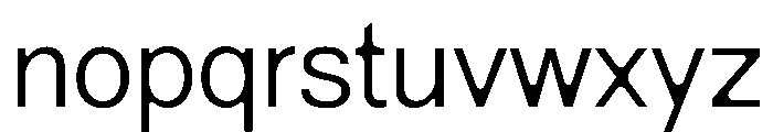 NewEdge666 LightRounded Font LOWERCASE