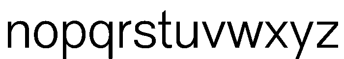 NewEdge666 Light Font LOWERCASE