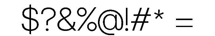 NewEdge666 Regular Instance Font OTHER CHARS
