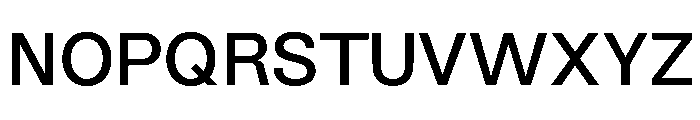 NewEdge666 Regular Font UPPERCASE