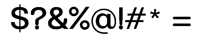 NewEdge666 RegularRounded Font OTHER CHARS