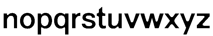 NewEdge666 RegularRounded Font LOWERCASE