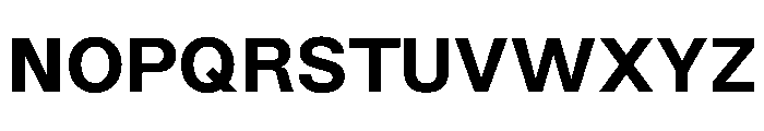 NewEdge666 SemiBold Font UPPERCASE