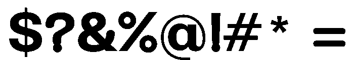 NewEdge666 SemiboldRounded Font OTHER CHARS