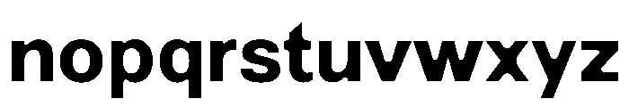 NewEdge666 SemiboldRounded Font LOWERCASE