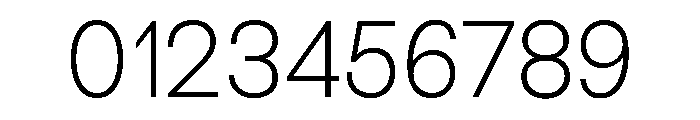 NewEdge666 UltraLight Font OTHER CHARS