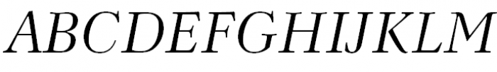 Neva Italic Font UPPERCASE
