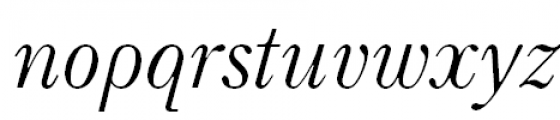 Neva Italic Font LOWERCASE