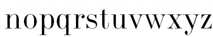 New Standard Book Font LOWERCASE