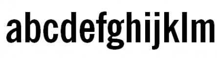 News Gothic BoldCond FONT