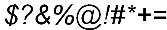 Newton Armenian Italic Font OTHER CHARS