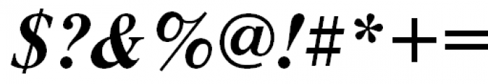 Newton Monotonic Greek Bold Italic Font OTHER CHARS