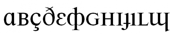 Newton Phonetic Book Font UPPERCASE