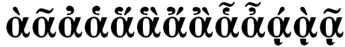 Newton Polytonic Greek Bold Font UPPERCASE