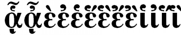 Newton Polytonic Greek Bold Font LOWERCASE