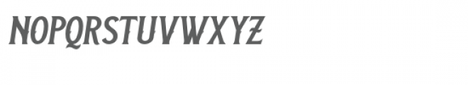 Neue Stanley Italic Font UPPERCASE