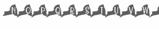 new york monogram Font UPPERCASE
