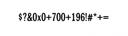 Neo Franklin Light Font OTHER CHARS