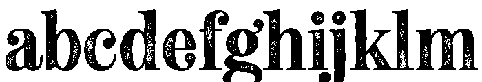 Neato Serif Regular Rough FONT