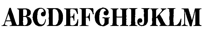 Neato Serif Regular Font UPPERCASE