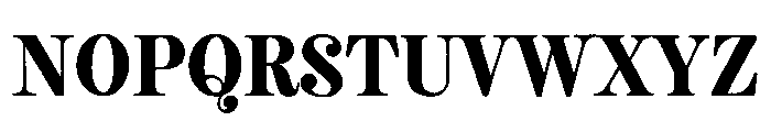 Neato Serif Regular Font UPPERCASE