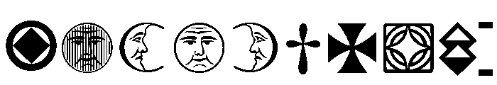 Nebiornaments Regular Font OTHER CHARS