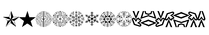 Nebiornaments Regular Font UPPERCASE