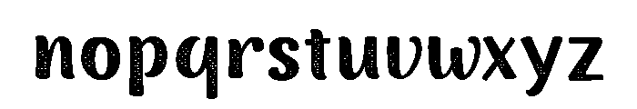 Nefelibata Sans Canvas Font LOWERCASE