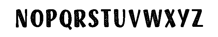 Nefelibata Sans Condensed Canvas Font UPPERCASE