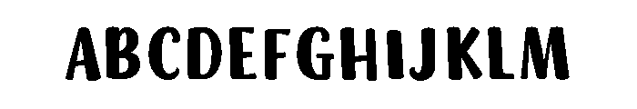 Nefelibata Sans Condensed Font UPPERCASE