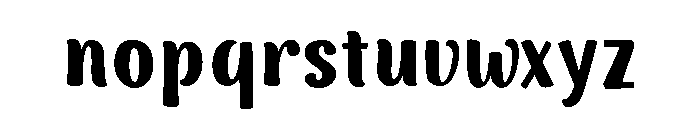 Nefelibata Sans Condensed Font LOWERCASE