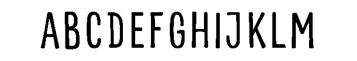 Nefelibata Sans Pen Font UPPERCASE