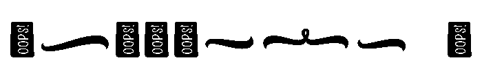 Nefelibata Script Extras Font OTHER CHARS