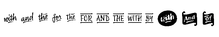 Nefelibata Script Extras FONT
