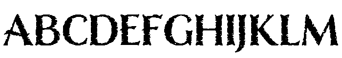 Nelson Bold Font UPPERCASE