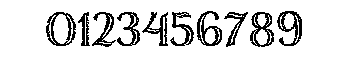 Nelson Engraved Font OTHER CHARS