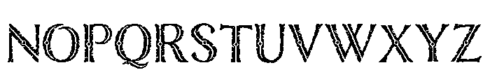 Nelson Engraved Font UPPERCASE