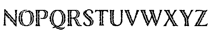 Nelson Engraved Font LOWERCASE