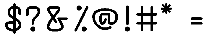 Neon Stream Regular Font OTHER CHARS